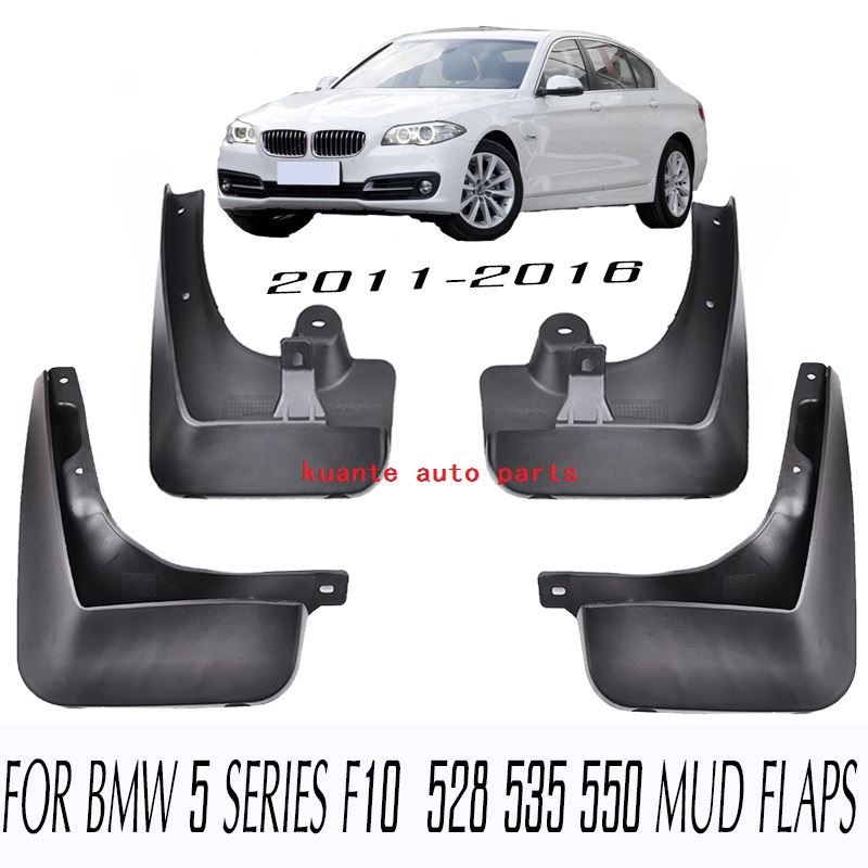 MUD FLAPS FRONT REAR MUD FLAPS FOR BMW 5 SERIES F10 2011 2012 2013 2014 2015 2016