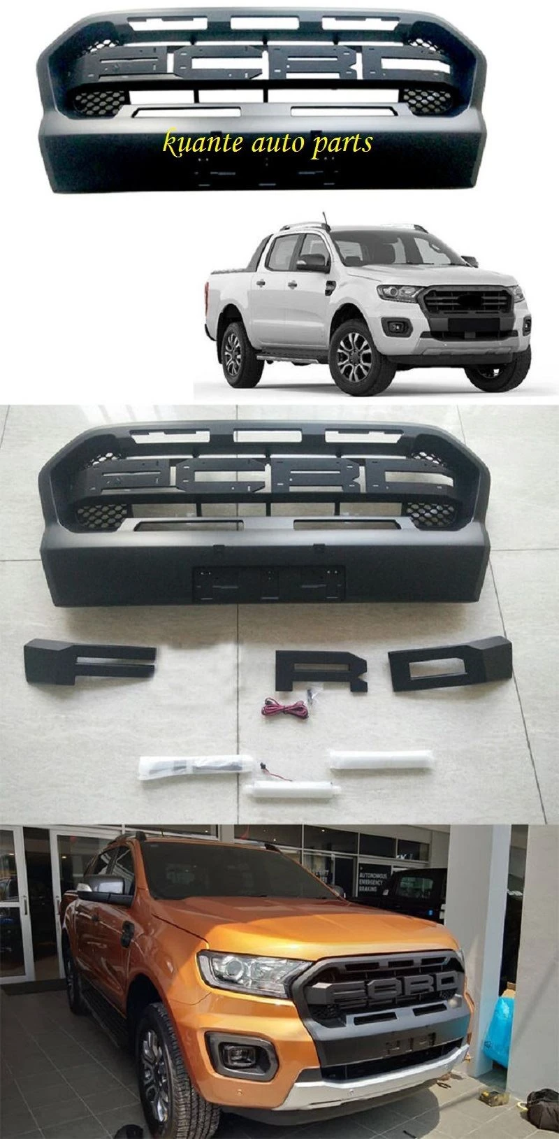 front grille for Ford Ranger T8