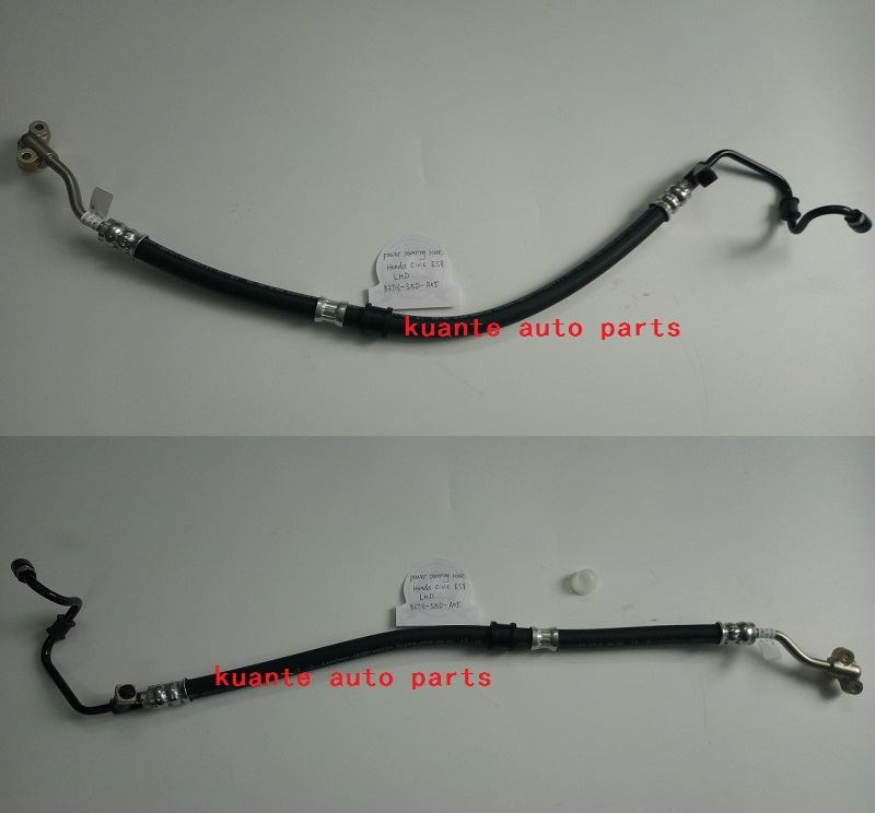 replacing high pressure power steering hose