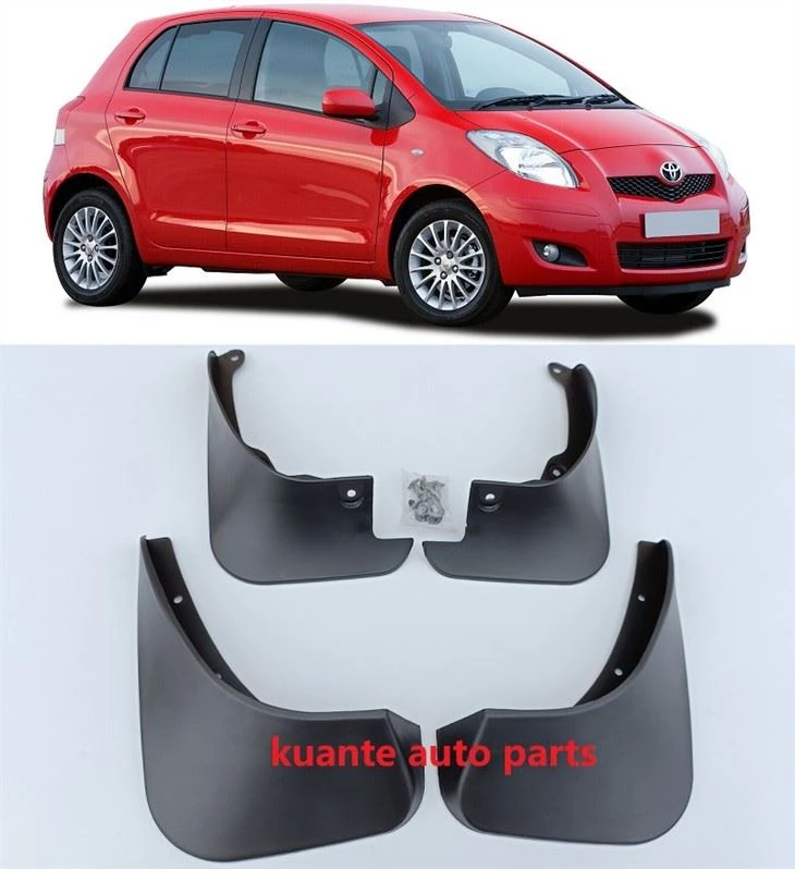 Yaris Car Body Spare Parts Car Mud Flaps&سبلاش الحرس لتويوتا ياريس 2006-2011